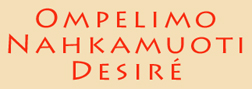 Nahkamuoti Desiré / om. Arja Ahokas logo